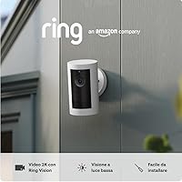 Nuova Ring videocamera esterna Plus a batteria (Outdoor Camera Plus)