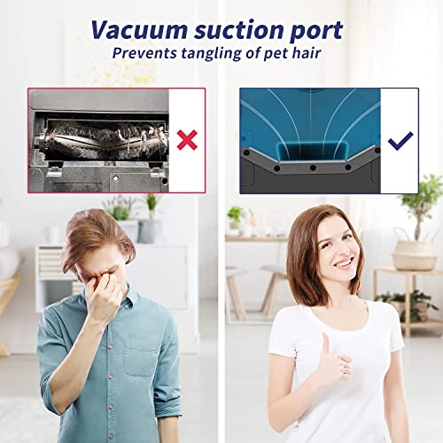 OKP Aspirateur Robot, 2 en 1 Robot Aspirateur avec Fonction D'essuyage Aspirateur Robot Laveur 2200Pa Forte Aspiration Connectable App/Alexa/Goole pour Tapis à Poils Ras, Sols Durs, Poils d'animaux - Image 7