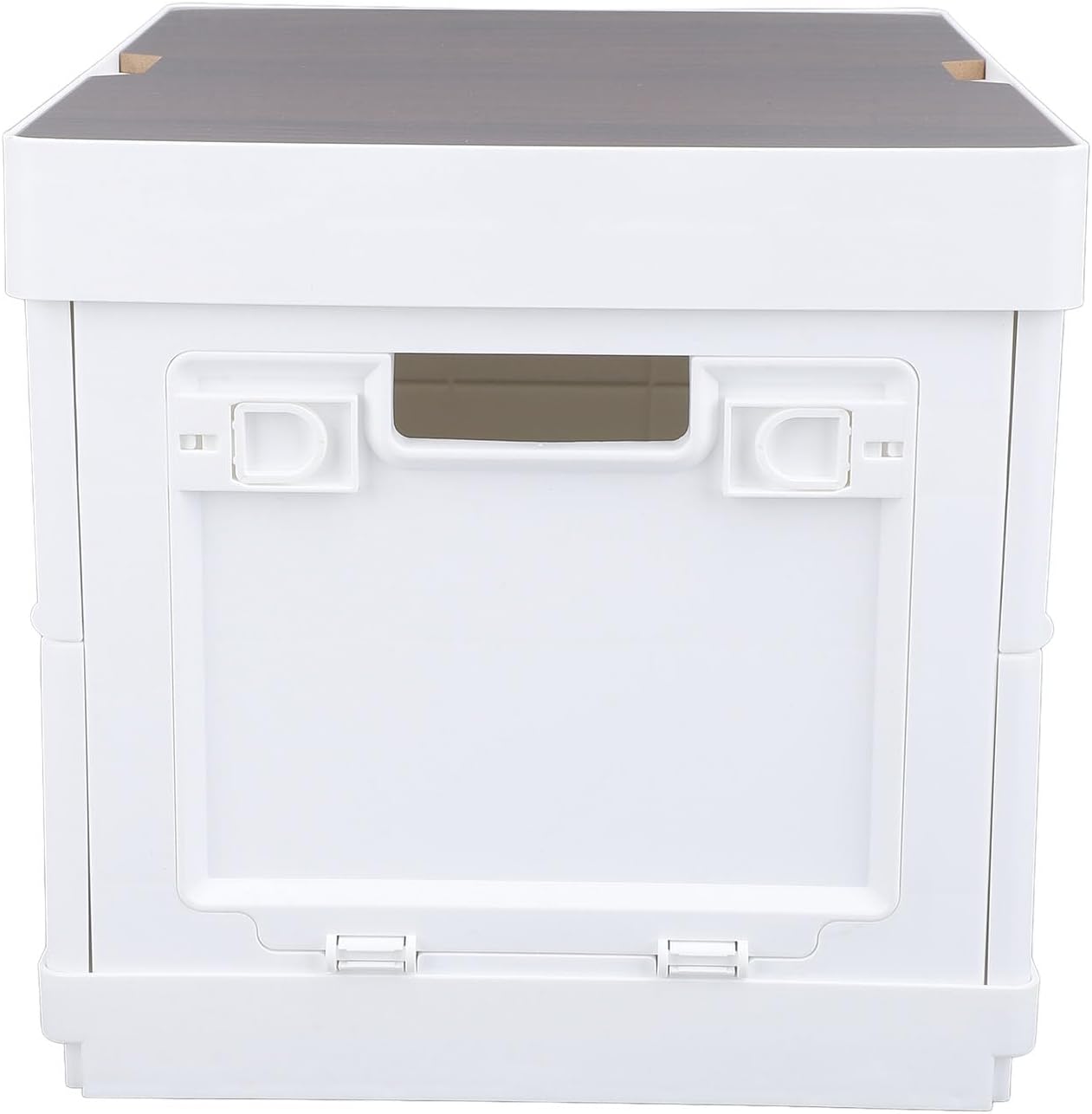 16.7L Large Capacity Foldable Storage Bin, Collapsible Storage Box with Lid, Wardrobe Closet Organizer for Home, PP Material with Anti - Slip Bottom and Side Access