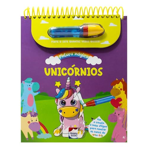 Pintura mágica: Unicórnios: