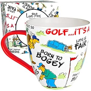 Love Mug: Golf Mug, Birthday Gifts for Golfers Coffee Mug, Golf Mug Gifts, Golf Mugs for Men Funny, Coffee Mug Golf, and…