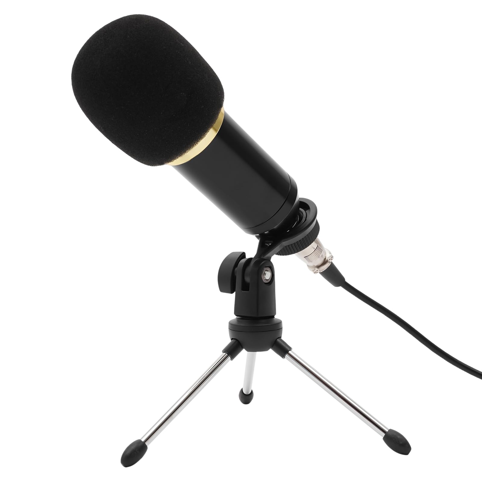 Podcast, set di microfono USB a rene, condensatore, microfono audio, mixer con scheda audio, mixer per streaming, podcasting, registrazione podcast per laptop, personal computer, smartphone