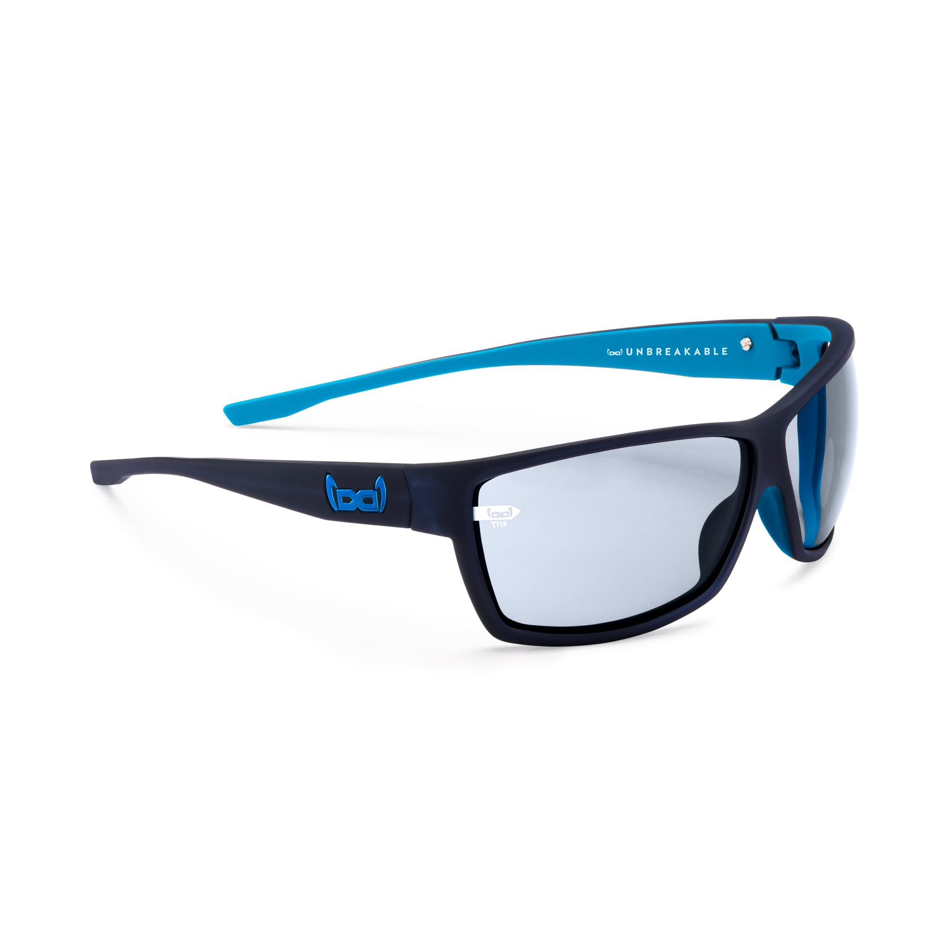 Gloryfy Occhiali da sole G13 Peak TRF Blue infrangibili occhiali sportivi per avventure all'aria aperta & eccellenza