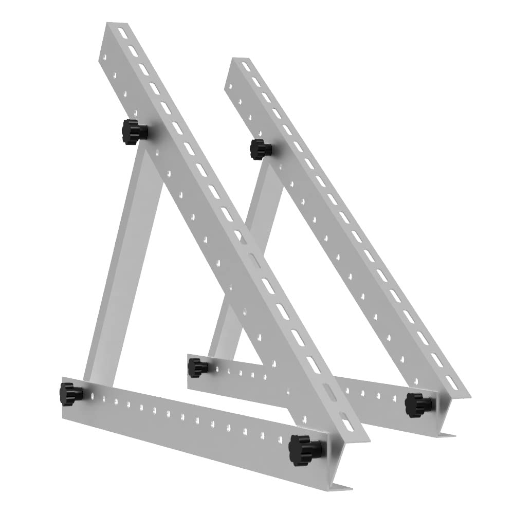 Nośnik modułu solarnego z regulacją nachylenia od 0 do 90° do 1040 mm szerokości modułu