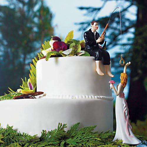 Hooked on Love Bride and Groom Figurine