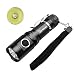 Produktbild GiareBeam USB wiederaufladbare Taschenlampe super helle Taschenlampe LG2 LED 1000 Lumen mit integriertem Micro-USB-Anschluss und LumenTac USB Ladekabel