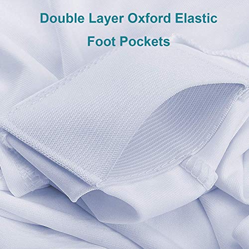 image for RELIANCER 2 Pack 6FT Rectangular Spandex Table Cover Four-Way Tight Fi