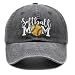 Waldeal Women 's Softball Mom Hat, Adjustable Embroidered Denim Softball Baseball Cap Dad Hat