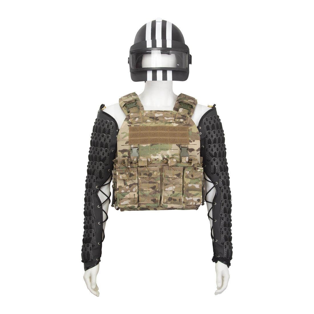 Taktyczna zbroja samurajska K63 Altyn rosyjski kask, regulowany kask ochronny, wyposażenie do obrony bojowej III do Cosplay CS
