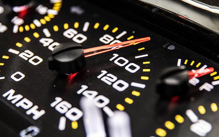 Intellitronix 1955-1959 Chevy Truck Analog Gauge Cluster Replacement, Black Faceplate, GPS Speed, Water & Oil Press Sending Units Included AP6000-S9020