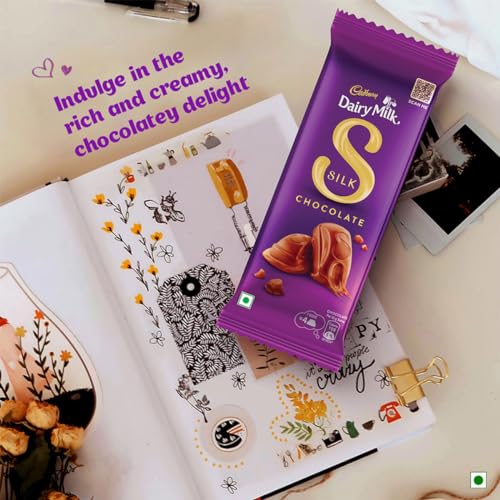 Image of Cadbury Dairy Milk Silk Chocolate Bar, 60 g (Pack of 15)
