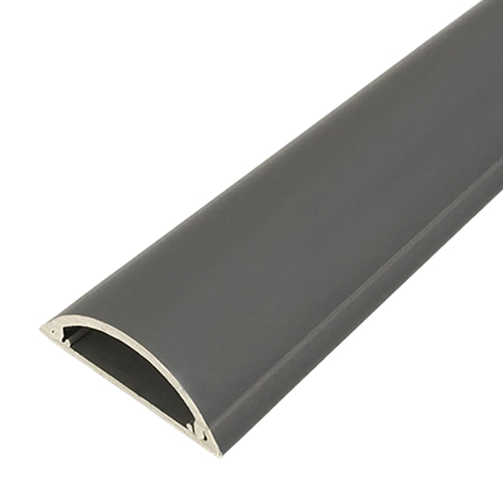Canalina per condotti, Canalina portacavi TV for montaggio a parete con adesivo, confezione da 2, 1 m, PVC multicolore, diverse misure(Grey,5#)
