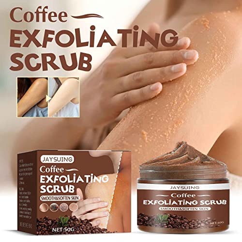 Blusoms Coffee Renewing Body Scrub, Coffee Exfoliating Scrub, Blossoms Cacao Coffee Body Scrub, Brightening Body Scrub, Moisturizing And Whole Body Exfoliating Scrub For All Skin Types (2Pc) #TOP6