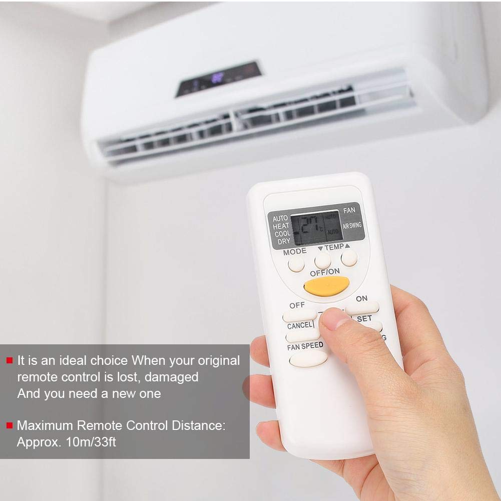 Télécommande De Climatiseur, Remplacement Pour Gree Y512 Y502