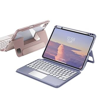 ✨値下げ中✨ipad mini2 充電器、キーボード、画面シール、本体カバー Amazon | iPad mini7 (A17 Pro、2024)ケース キーボード付き磁気
