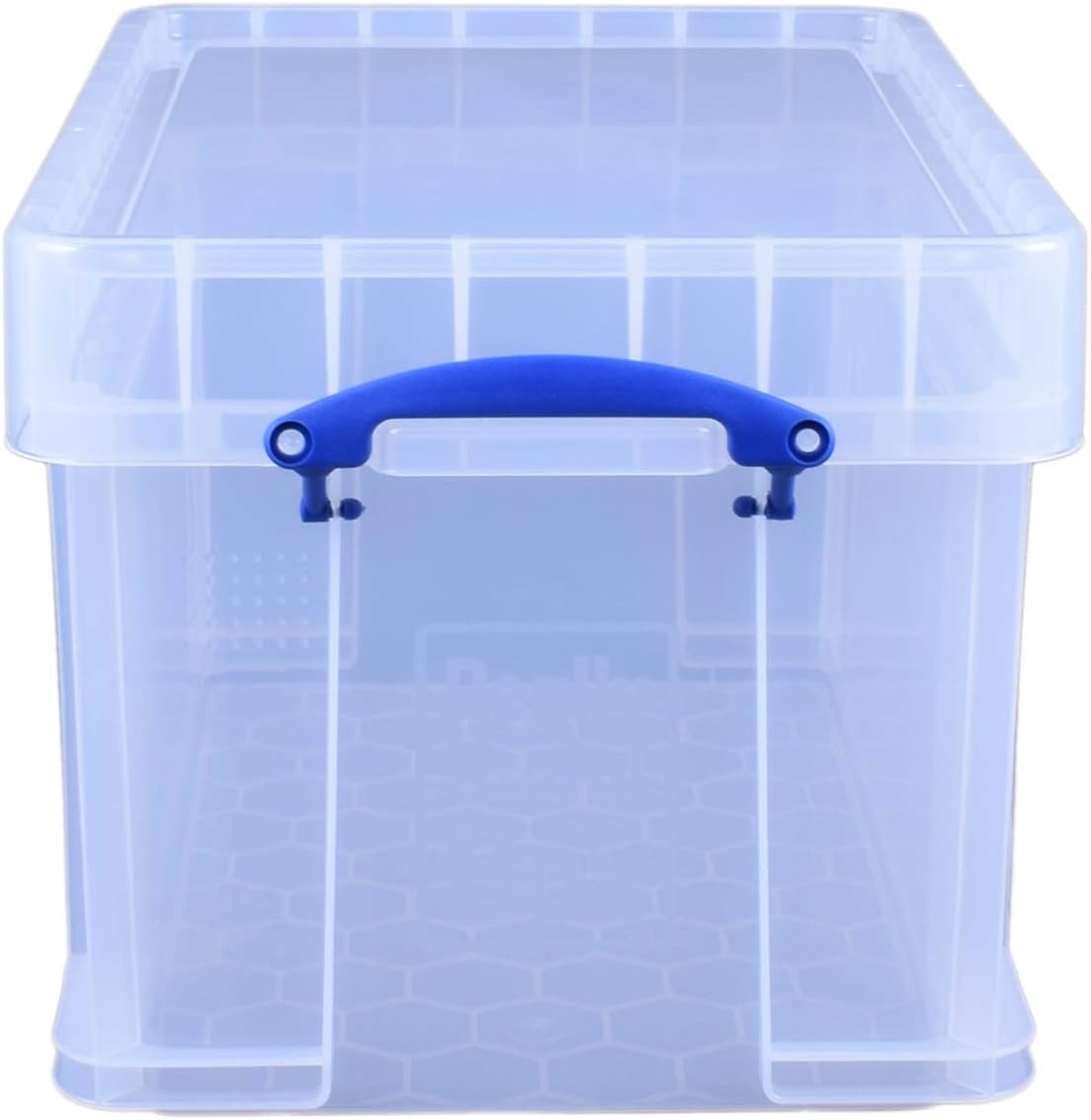 Pasha Traders Clear Really Useful Box Plastic Storage 48 Litre Xl Single