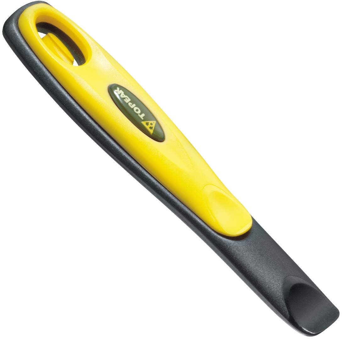 Topeak Shuttle Lever 1.2 Bicycle Tire Lever – Compact, Durable, and Lightweight Flat Tire Repair Tool | Reinforced Polymer Construction, 5.9” Length, Bright Yellow