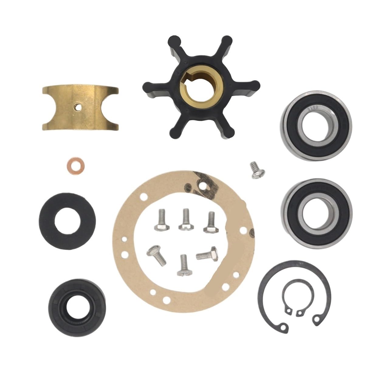 Kit de pompe à eau de mer compatible Yanmar 121575-42000 721575-42702