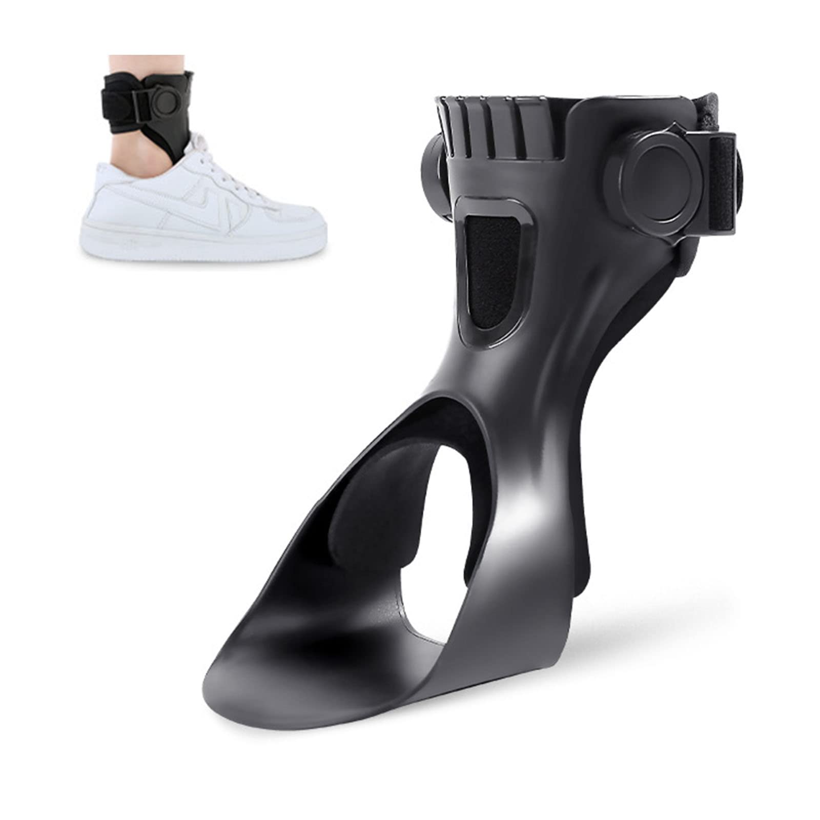 Ortesis de pie caído, férula Nocturna para Fascitis Plantar, férula Nocturna para Fascitis Plantar, férula Nocturna para hemiplejía, Zapatos para Caminar (pie Izquierdo S)