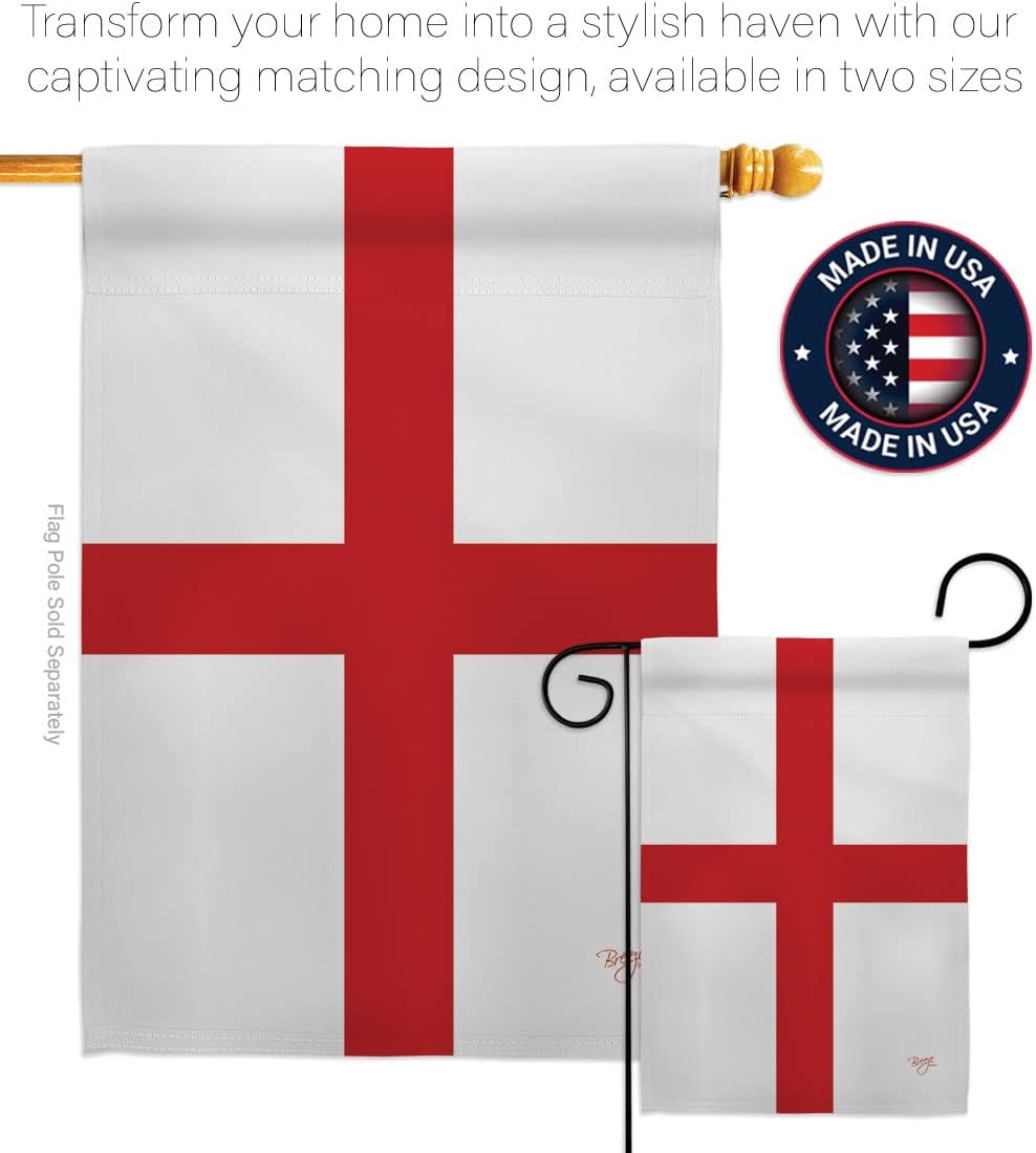Breeze Decor 710320581683 Regional Nation International World Country Particular Area House Decoration Banner Small Yard Gift Double-Sided, Made in USA