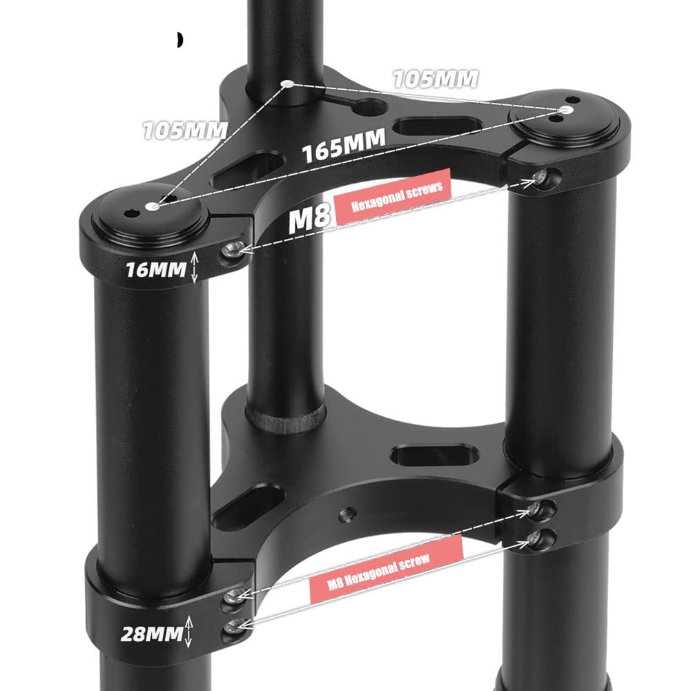 12-calowy elektryczny rower śnieżny amortyzator przedni widelec odwrócony podwójne ramię 4.0 Fat Travel 90 mm 1-0 cal QR hamulec tarczowy magnez + stop aluminium