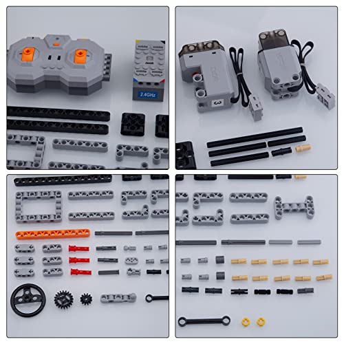 Sunery Technik Motor Set, Technik Power Functions Motor für Lego 42126 Technic Ford F-150 Raptor Pick-Up-Truck Bausatz – Bild 7
