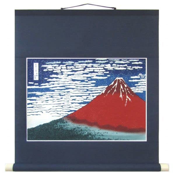 Amazon.co.jp: 葛飾北斎『凱風快晴富嶽三十六景』複製画 掛軸 掛け軸