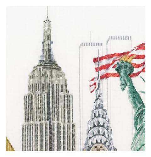 Image of Thea Gouverneur Cross Stitch Kit 19.5 inchX31 inch-New York On Aida (18 Count)