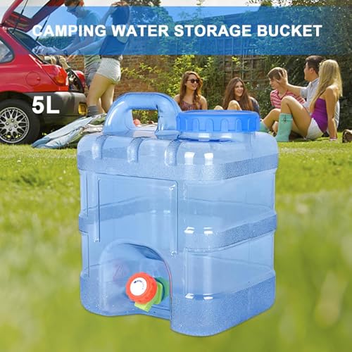 Récipient à eau de camping en PC portable avec robinet - 5