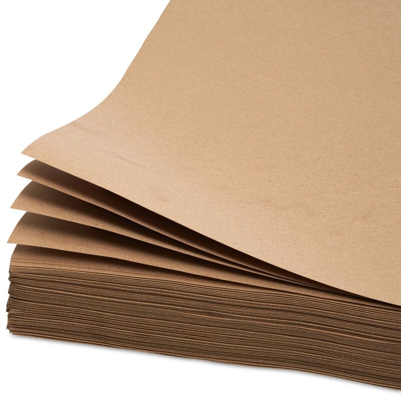PAPIER KRAFT D'EMBALLAGE ET OU DE CALAGE ECONOMIQUE 90 G FORMAT 65 x 100 CM PQT DE 125 FEUILLES