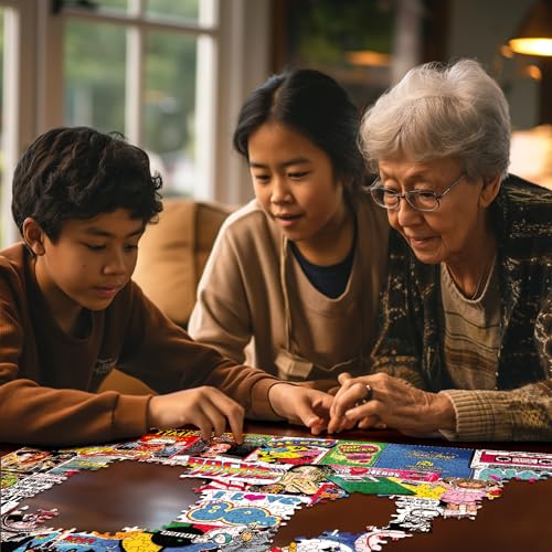 Puzzle Retro Horizontal 15+ Anos miniatura 5