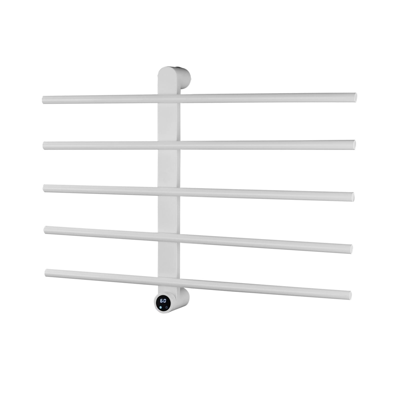 Appareil ménager porte-serviettes électrique blanc pour éradiquer l'odeur d'humidité