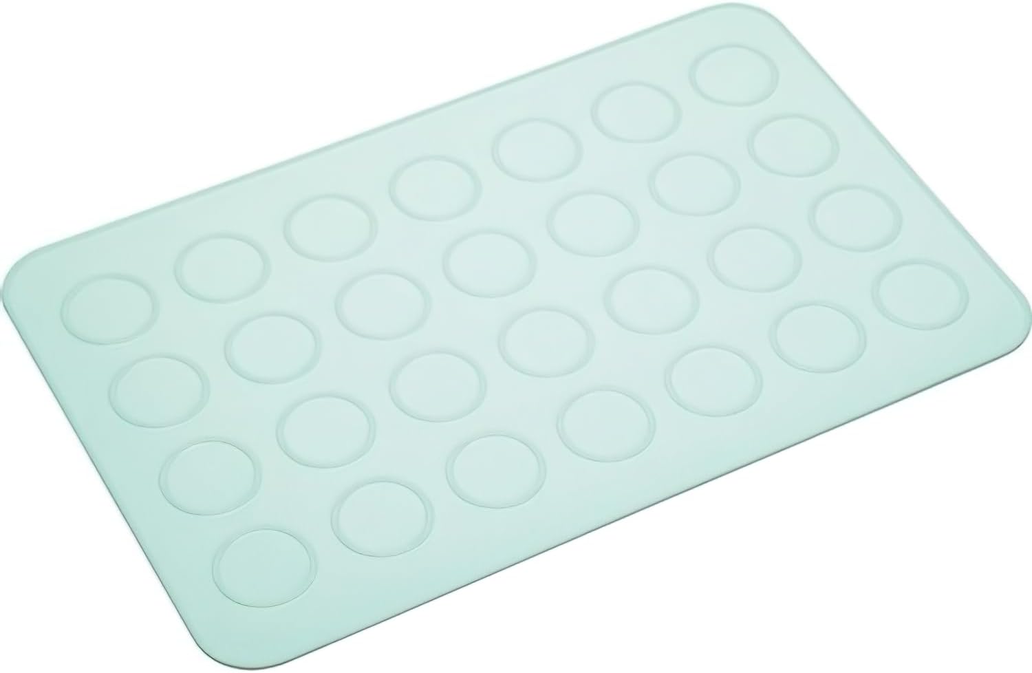 Kitchencraft Silicone Macaroon Baking Sheet, 36 Cm Length X 23 Cm Width, Blue