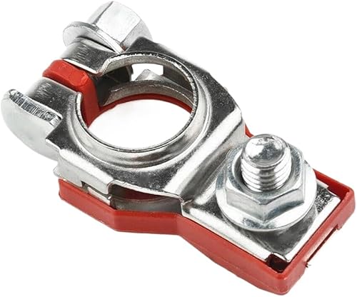 Car Positive Terminal Connector 243407F000 Compatible With Versa Sentra GT R Frontier Maxima Murano Pathfinder Red
