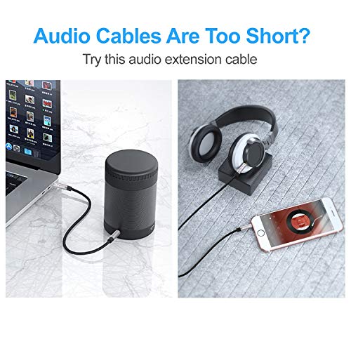 Cable Extensor Auxiliar de Audio 3.5mm MaGeek 10ft 2 Unidades miniatura 6