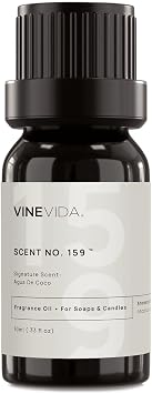 VINEVIDA [10 ml] Agua De Coco; Fragrance Oil for Candle Making and Soap Making - Premium Candle Scents for Soy Candles
