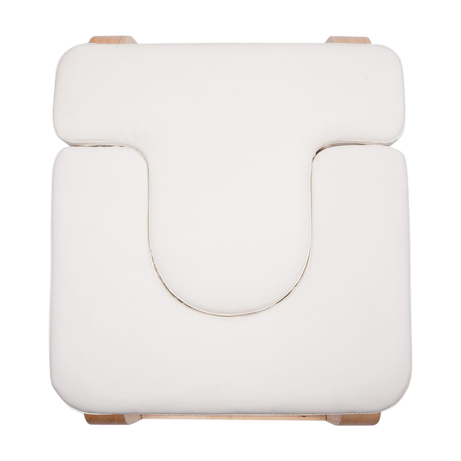 Tabouret de yoga Inversion Bank - Tabouret de yoga de qualité supérieure en bois massif (charge 200 kg), affiche d'exercice, tabouret pour débutant, appuie-tête pour maison, salle de gym, sûr et