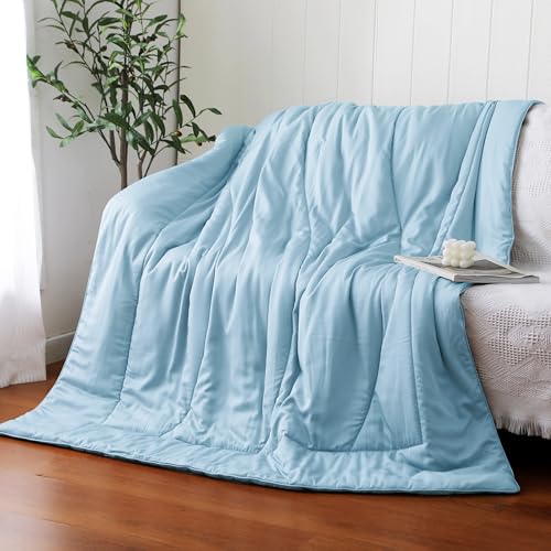Bamboo Viscose Comforter/Blanket - Ultra Soft & Breathable Comfort - Perfect Medium Weight for...