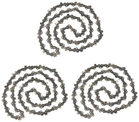 Echo Set of 3 16" OEM Chainsaw Sawing Chain 57 DL 0.050 .3/8" 91PX57CQ