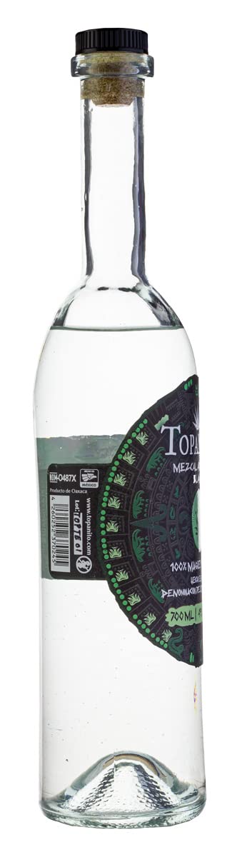 Topanito Mezcal Artesanal Blanco 100% Mague Tepeztate 49% Vol. 0,7l