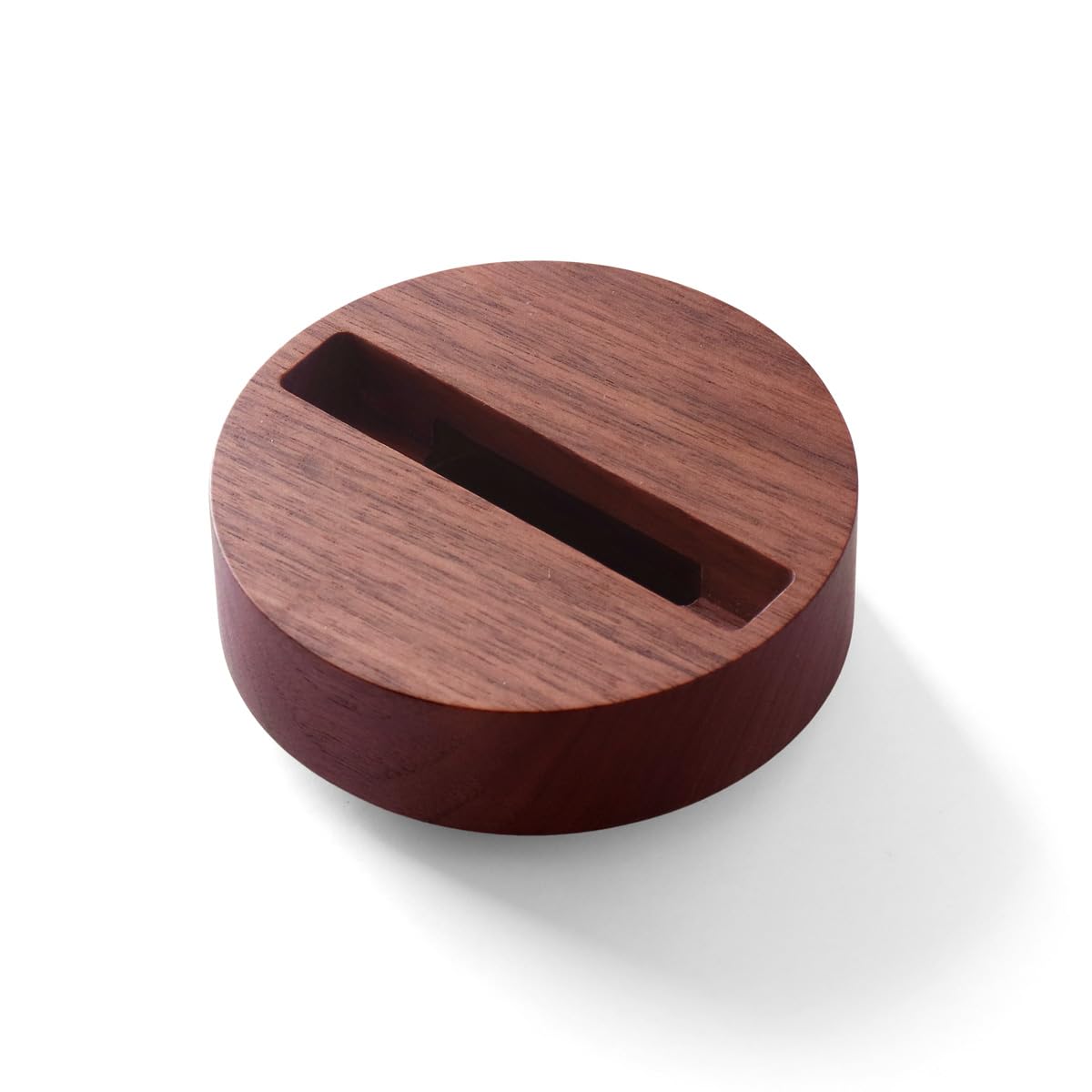 Amazon | 「Wooden Speaker Drum」木塊を削り出した、シンプルな無電源