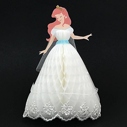 Disney Princess Ariel Honeycomb Multipurpose Pop Up Greeting Card