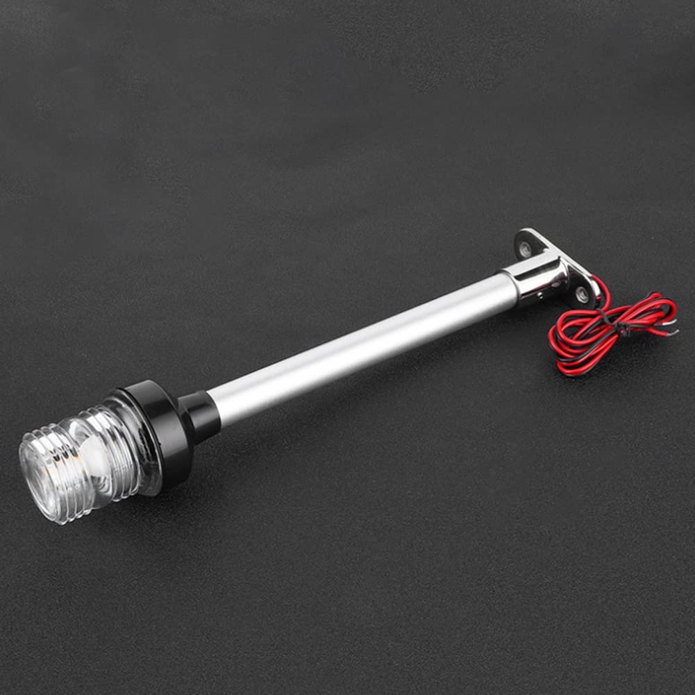 2X 12-24V Impermeabile Marine Boat Sailing Light Lampada Yacht Luce di Ancoraggio di Poppa Luci di Navigazione Un LED Luce per Barca Un 360 Gradi