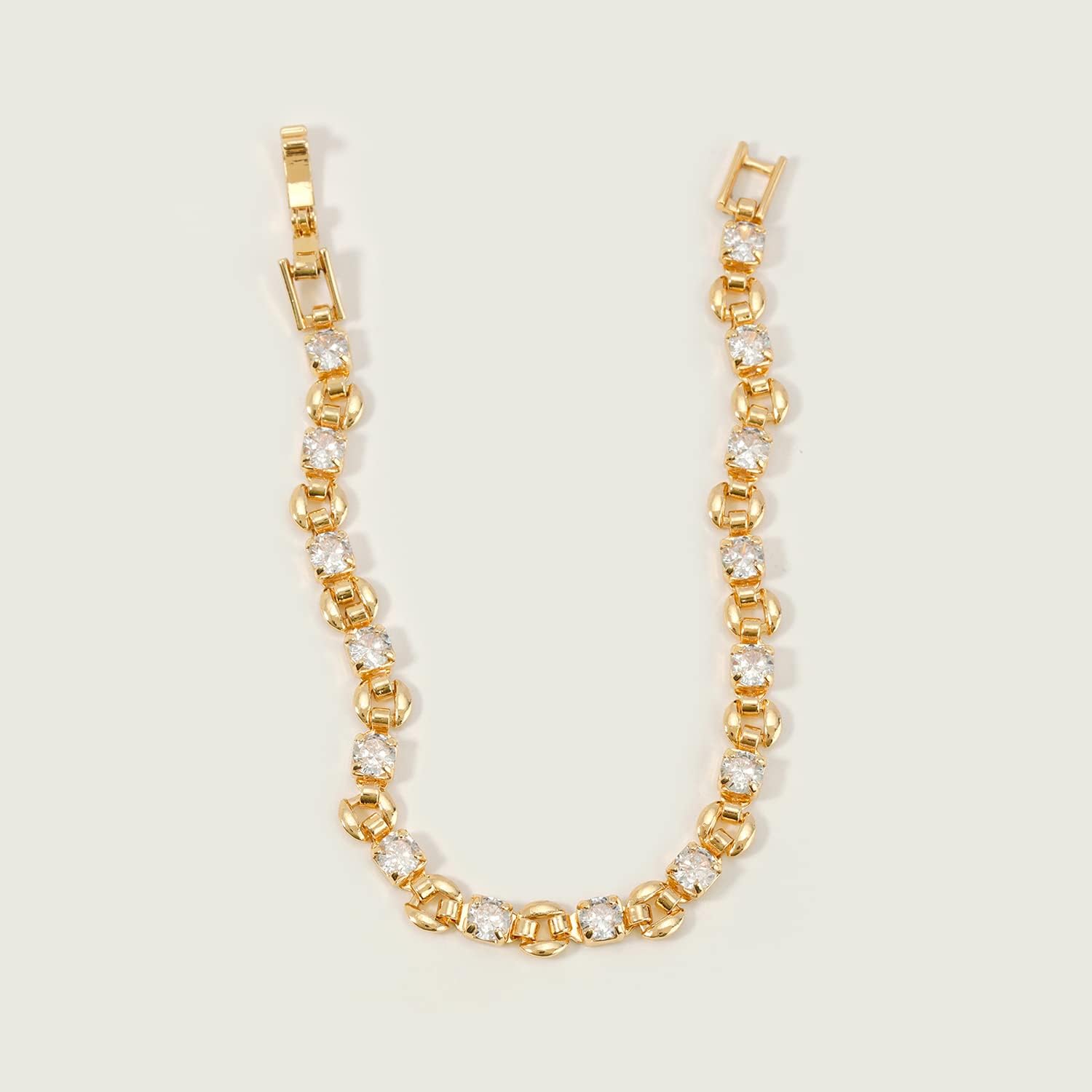 MEVECCO Bracelet for Women 14K Gold Plated Dainty Chain Simple Jewelry Cute Handmade Minimalist for Her - Image 9