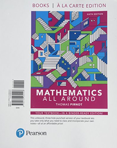 Mathematics All Around 0134462440 Book Cover