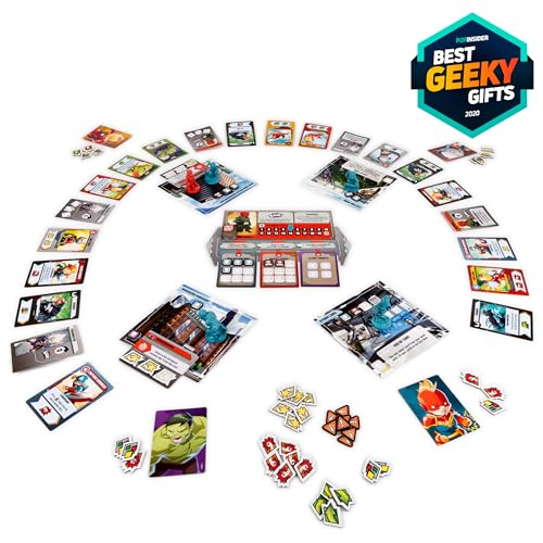 Image of Spin Master Games Marvel United, Superhero Card Strategy Board Game Comic Bundle with Spiderman and Dr. Strange Expansion, for Adults & Kids Ages 14+ (Amazon Exclusive)