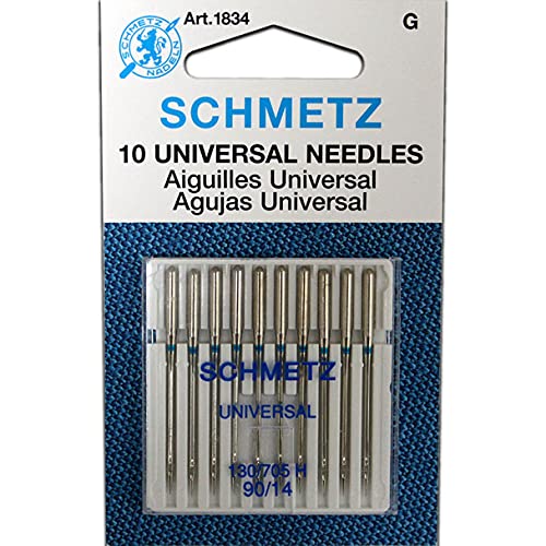 SCHMETZ Lot De 10 Aiguilles Universelles Pour Machine à