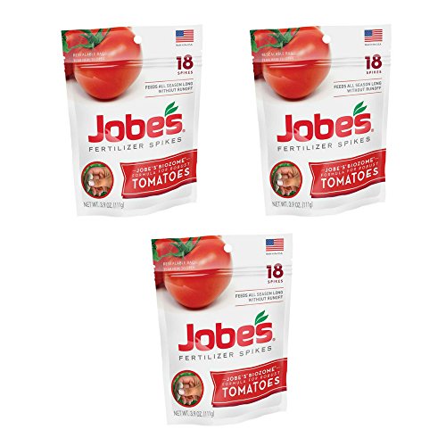 Jobe’s Tomato Fertilizer Spikes, 6-18-6 Time Release Fertilizer