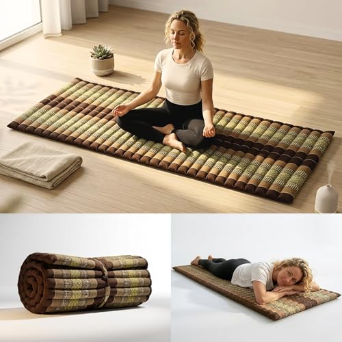 Image of Leewadee Thai Roll Mat 75 x 28 inches Kapok Firm