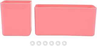 Dioche Phone Holder Compatible for Bag, Portable Adjustable Phone Case Insert Position DIY Storage Box Phone Case Accessories for Beach Bags (Pink)